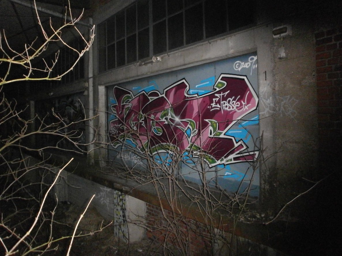 Graffiti Wall in Hamburg - Photo by Zane_one - icet, ice, t (2009)