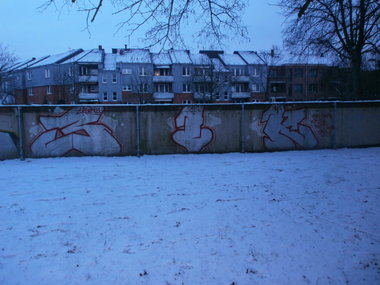 Graffiti Wall in Hamburg - Photo by Zane_one - 31k, hamburg, kos
