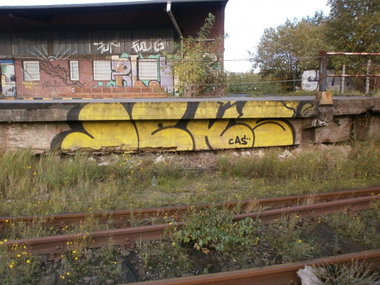 Graffiti Wall in Hamburg - Photo by Zane_one - jeks, cas, hamburg