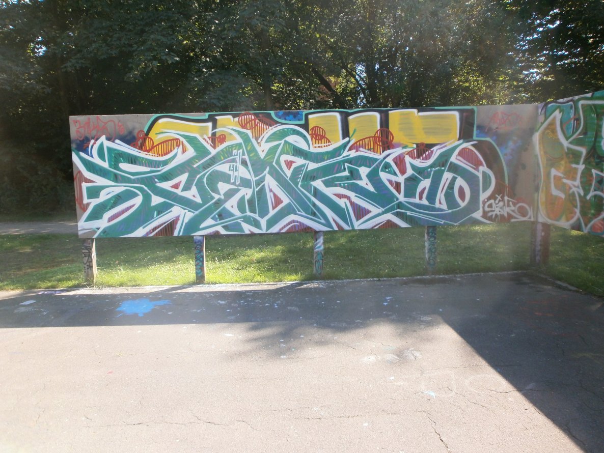Graffiti Wall in Hamburg - Photo by Zane_one - cink (2013)