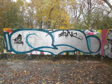 Graffiti Wall in Hamburg - Photo by Zane_one - cink, cynk, brd (2013)