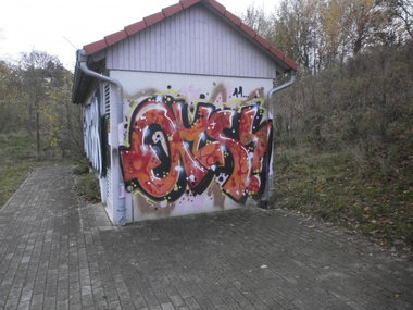 Graffiti Wall in Hamburg - Photo by Zane_one - Qms (2011)