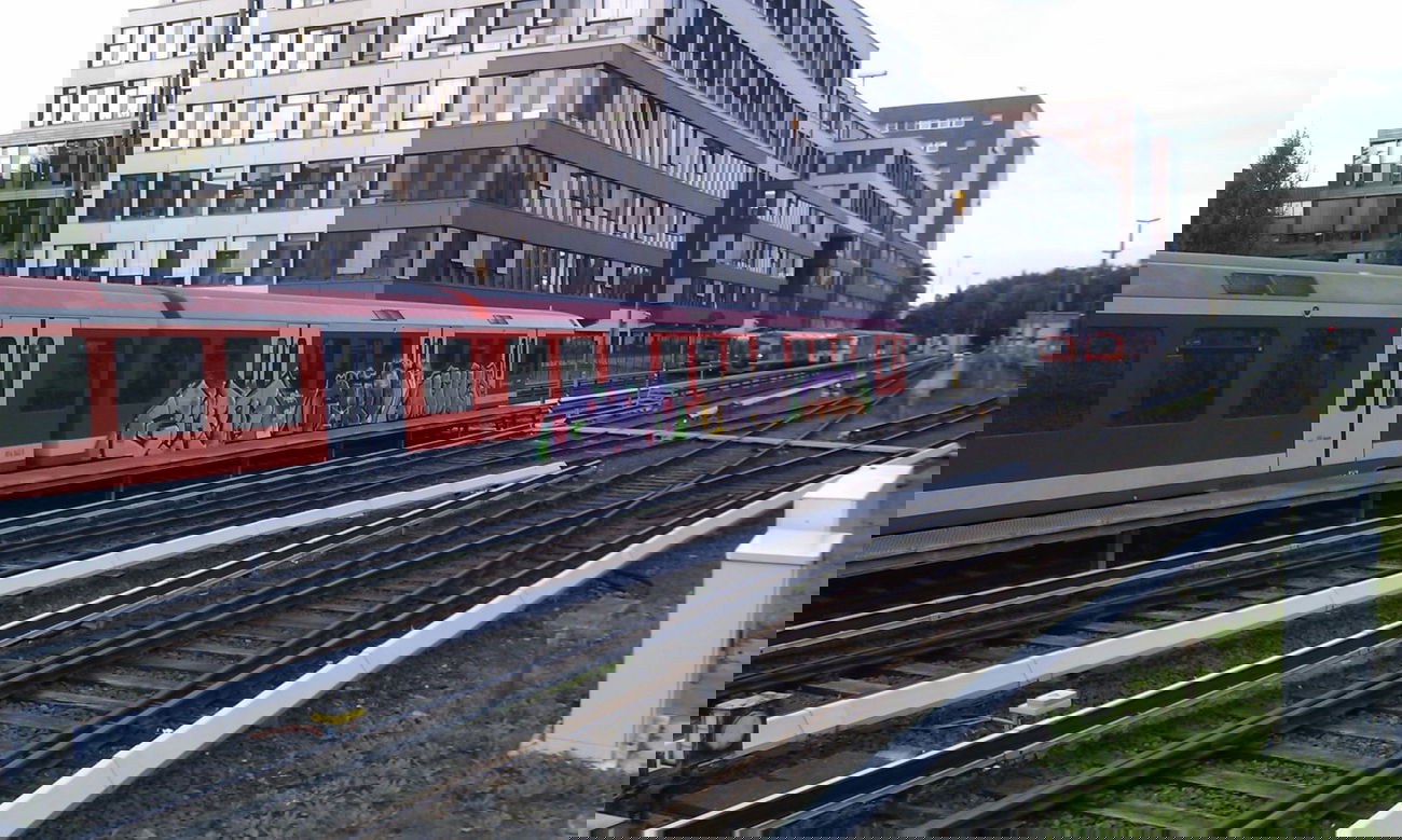 Graffiti Train in Hamburg - Photo by Zane_one - cosak, gert, gerd (2013)