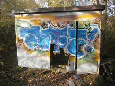 Graffiti Bombing - Photo by Zane_one - zaks, brd