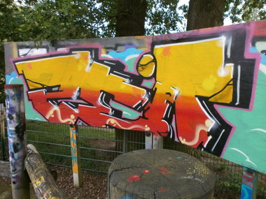 Graffiti Wall - Photo by Zane_one - Zeit (2012)