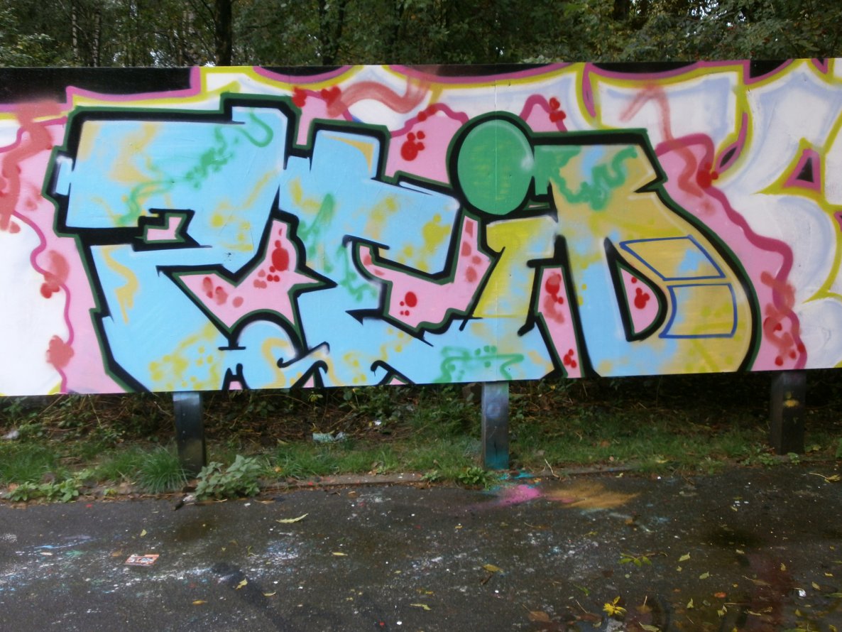 Graffiti Wall - Photo by Zane_one - Zeid (2013)