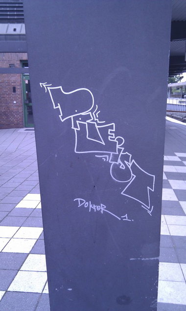 Graffiti Wall in Hamburg - Photo by Zane_one - tag, dok, doc (2013)