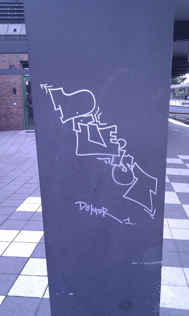 Graffiti Wall in Hamburg - Photo by Zane_one - tag, dok, doc (2013)