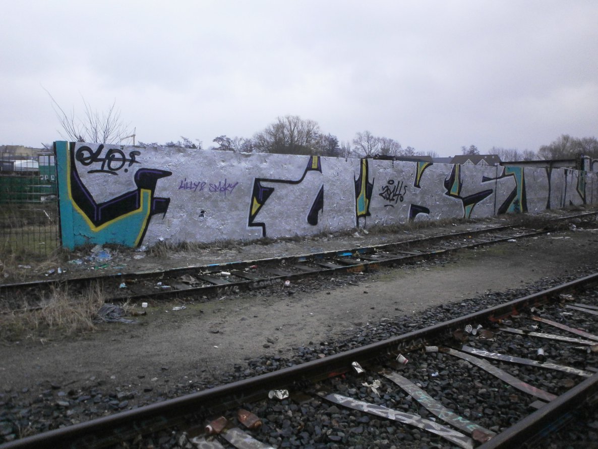 Graffiti Wall in Hamburg - Photo by Zane_one - Foks, dok, 040 (2014)