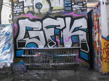 Graffiti Wall - Photo by Zane_one - gfk (2014)