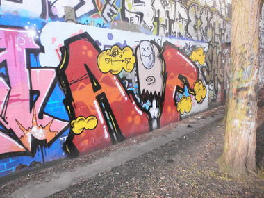 Graffiti Wall in Hamburg - Photo by Zane_one - AiF (2014)