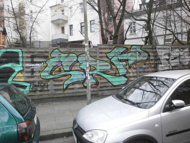Graffiti Wall in Hamburg - Photo by Zane_one - Srf