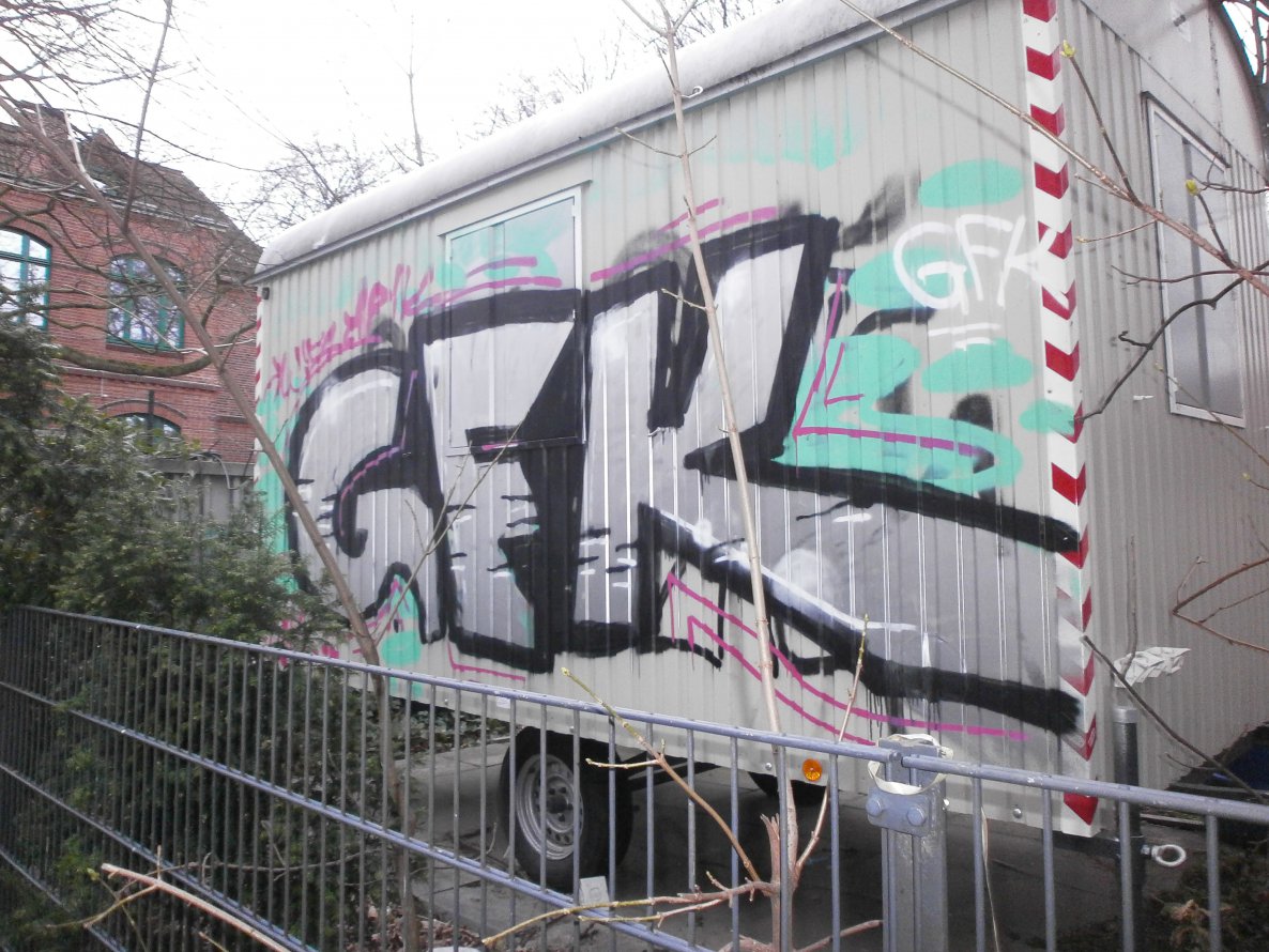 Graffiti Wall in Hamburg - Photo by Zane_one - gfk