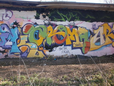 Graffiti Wall in Hamburg - Photo by Zane_one - aroma, 3st, wka (2013)