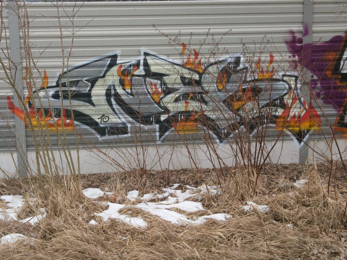 Graffiti Wall in Hamburg - Photo by Zane_one - znek (2010)