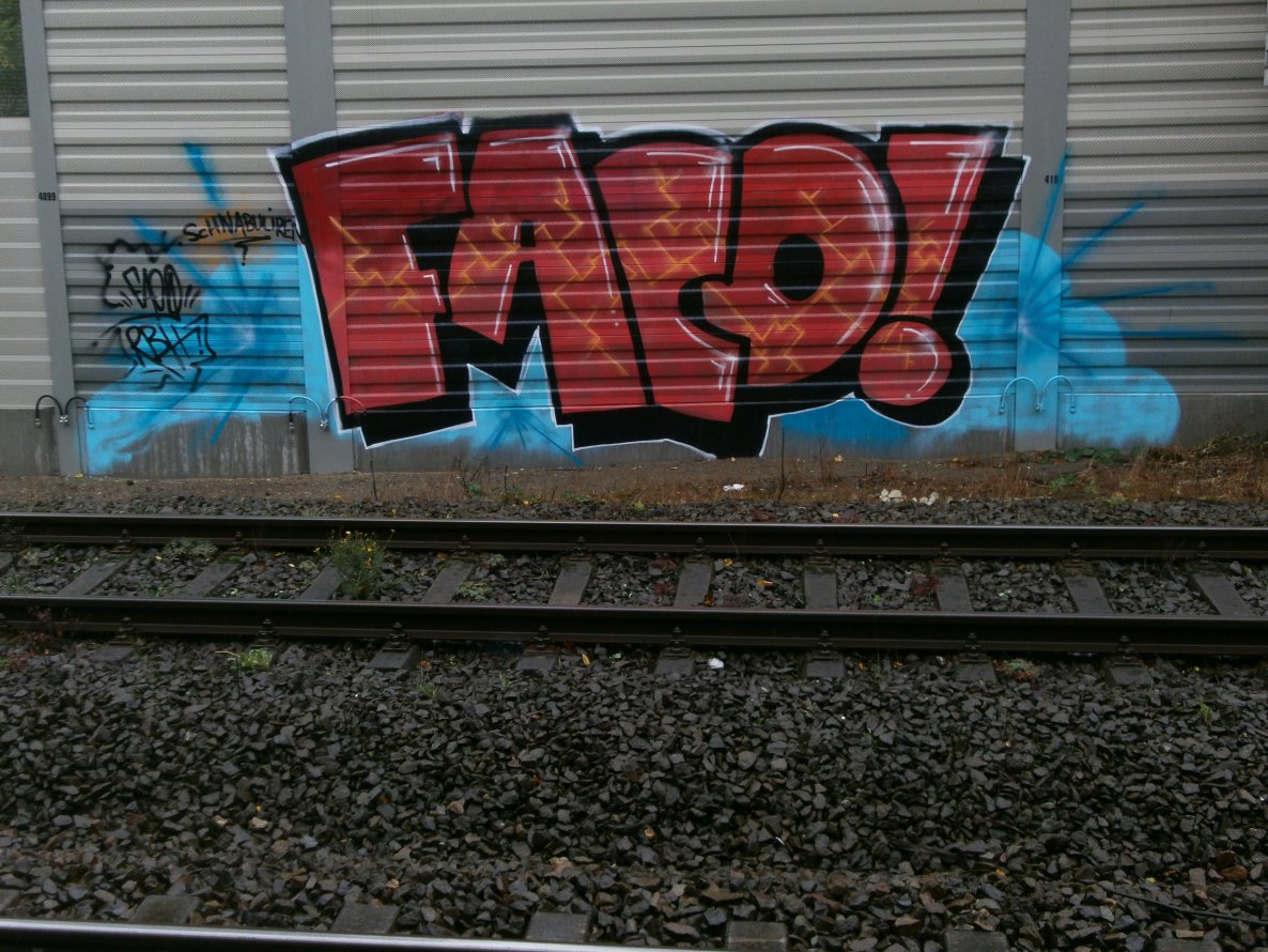 Graffiti Wall in Hamburg - Photo by Zane_one - faco, rbh