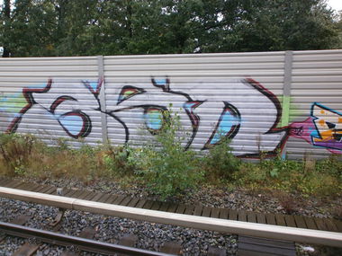 Graffiti Wall in Hamburg - Photo by Zane_one - 3sd, 3st, wka