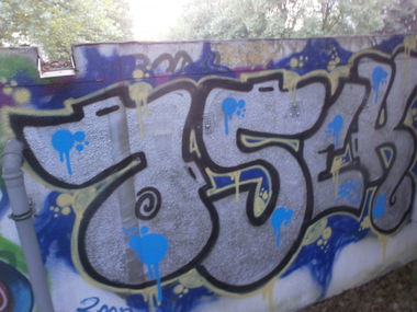 Graffiti Wall in Hamburg - Photo by Zane_one - asek, bts