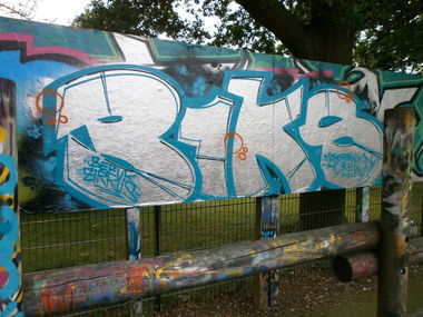 Graffiti Wall in Hamburg - Photo by Zane_one - 31ks, bezuk, zirkus (2011)