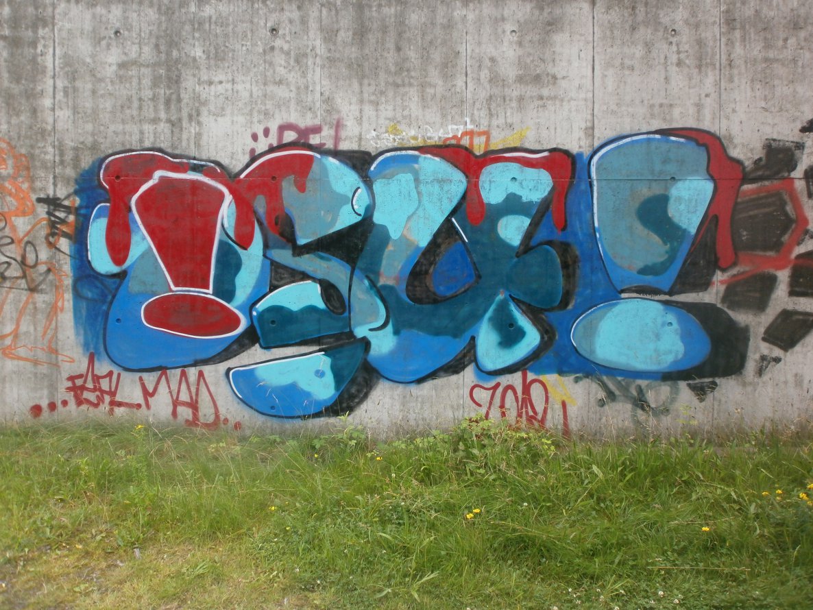 Graffiti Wall in Hamburg - Photo by Zane_one - dsu