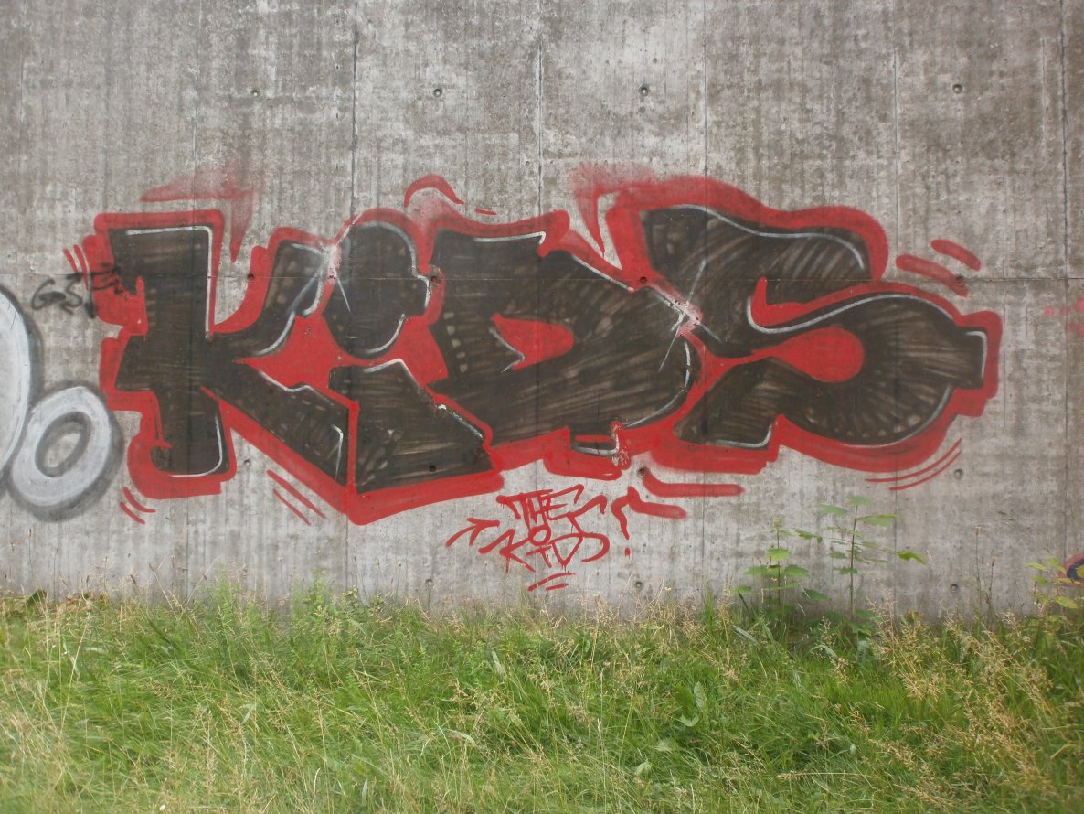 Graffiti Wall in Hamburg - Photo by Zane_one - kids (2012)