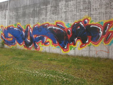 Graffiti Wall in Hamburg - Photo by Zane_one - suf (2012)