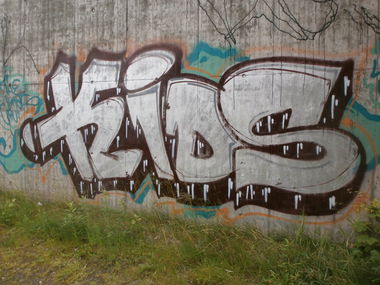 Graffiti Wall in Hamburg - Photo by Zane_one - kids (2012)