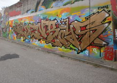 Graffiti Wall in Hamburg - Photo by Zane_one - goldenboys (2013)