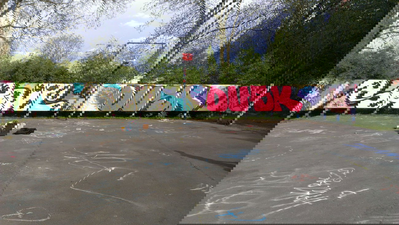 Graffiti Wall in Hamburg - Photo by Zane_one - sane, zane, dusk (2014)