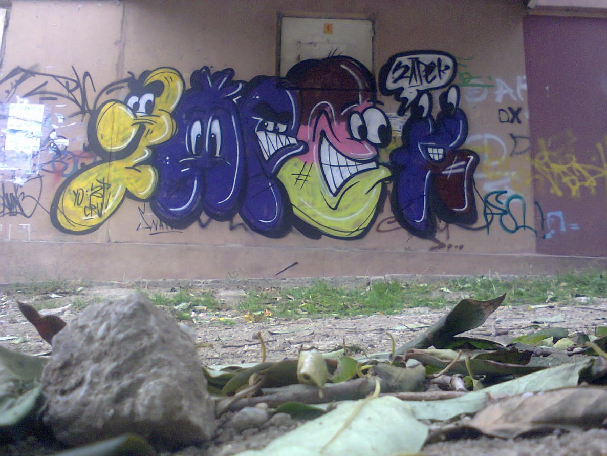 Graffiti Wall - Photo by Zapek