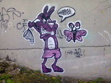 Graffiti Wall - Photo by Zapek