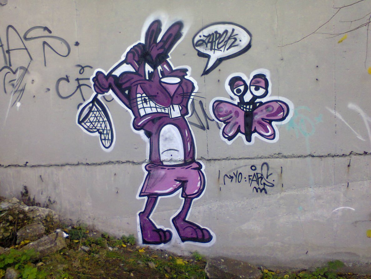 Graffiti Wall - Photo by Zapek