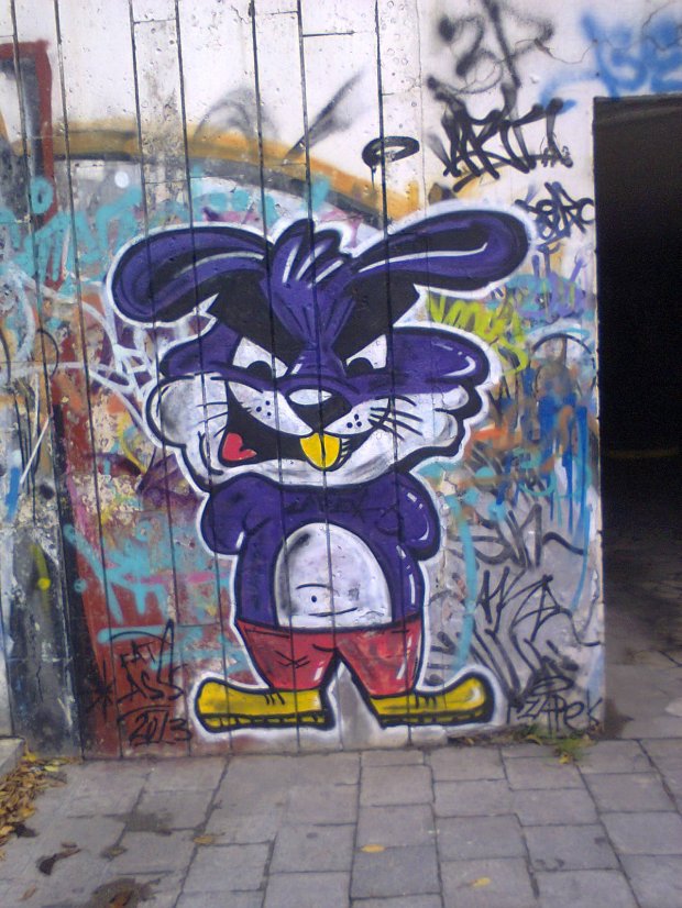 Graffiti Wall - Photo by Zapek (2013)