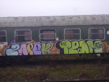 Graffiti Train - Photo by Zapek - zapek, team (2013)