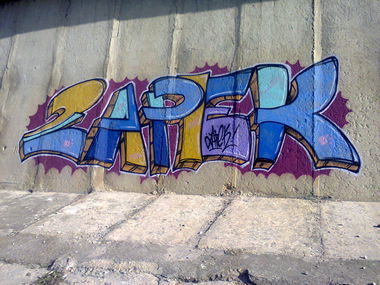 Graffiti Wall - Photo by Zapek (2013)