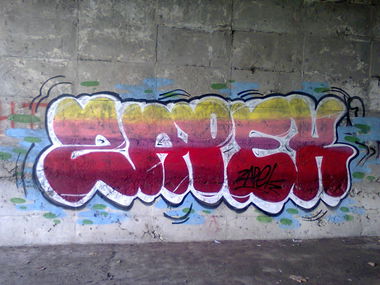 Graffiti Wall - Photo by Zapek