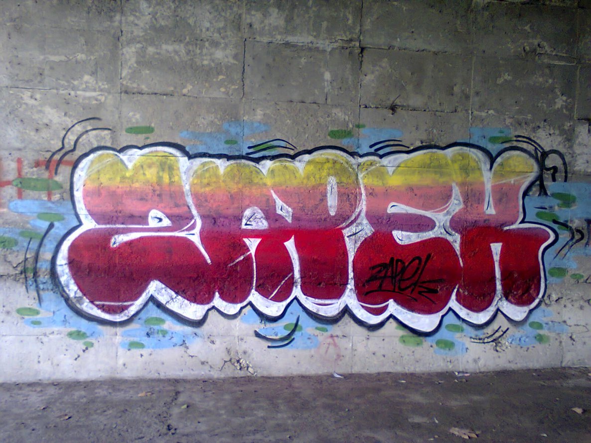 Graffiti Wall - Photo by Zapek