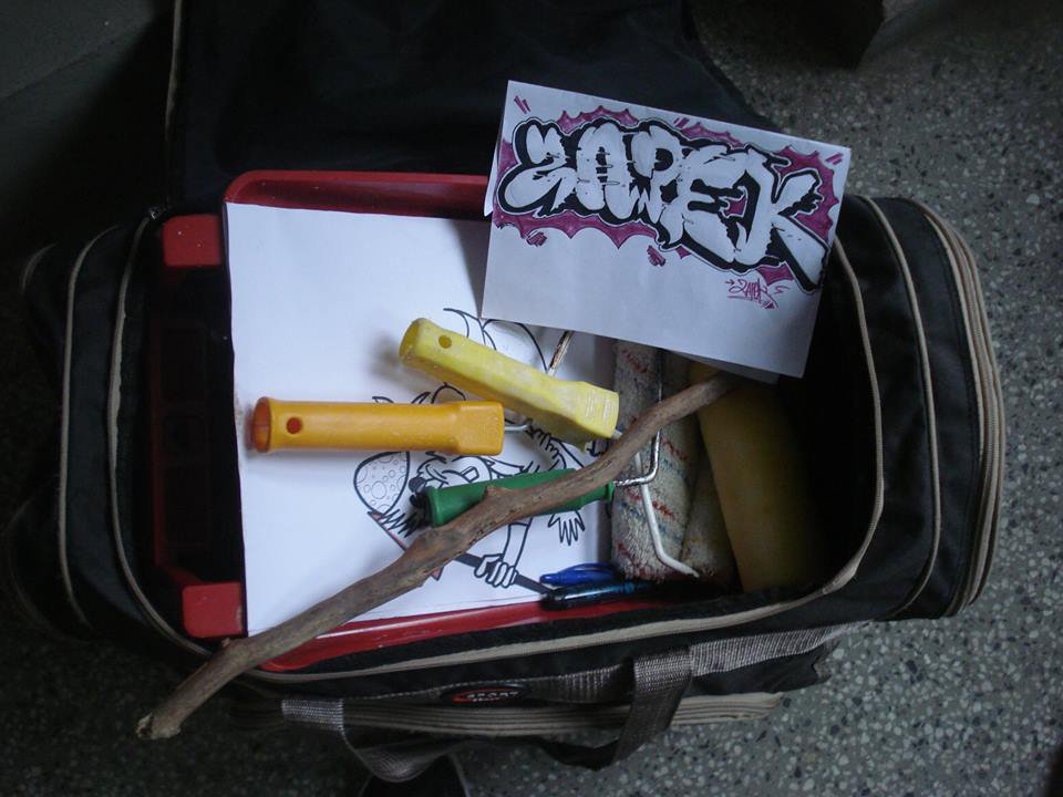 Graffiti Sketch - Photo by Zapek