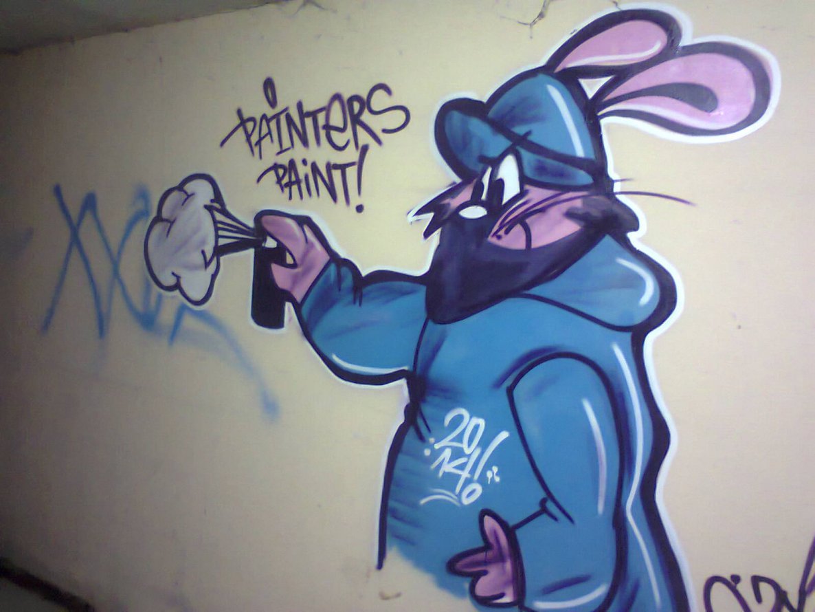 Graffiti Wall - Photo by Zapek