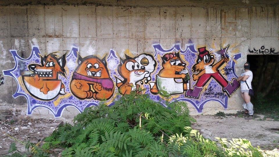 Graffiti Wall - Photo by Zapek