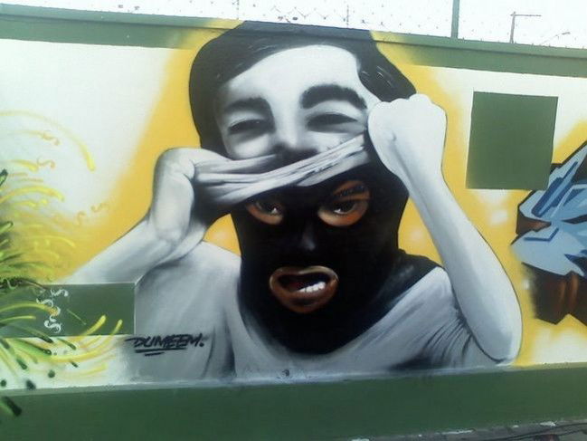 Graffiti Wall in Sao Paulo - Photo by Zapy87 - Dumeem