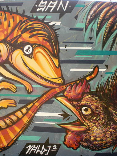 Graffiti Wall in Florianopolis - Photo by Zapy87 - Valdi