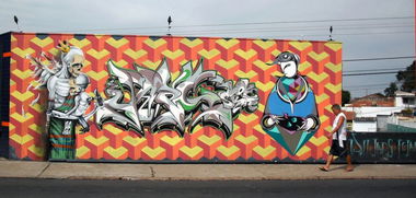Graffiti Wall in Sao Paulo - Photo by Zapy87 - Japs, WiIl, Fejo