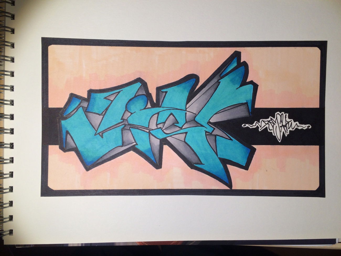 Graffiti Sketch in Deutschland - Photo by ZeSaR - battlenice (2016)