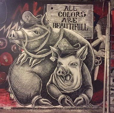 Graffiti Wall - Photo by Zecke247 - acab