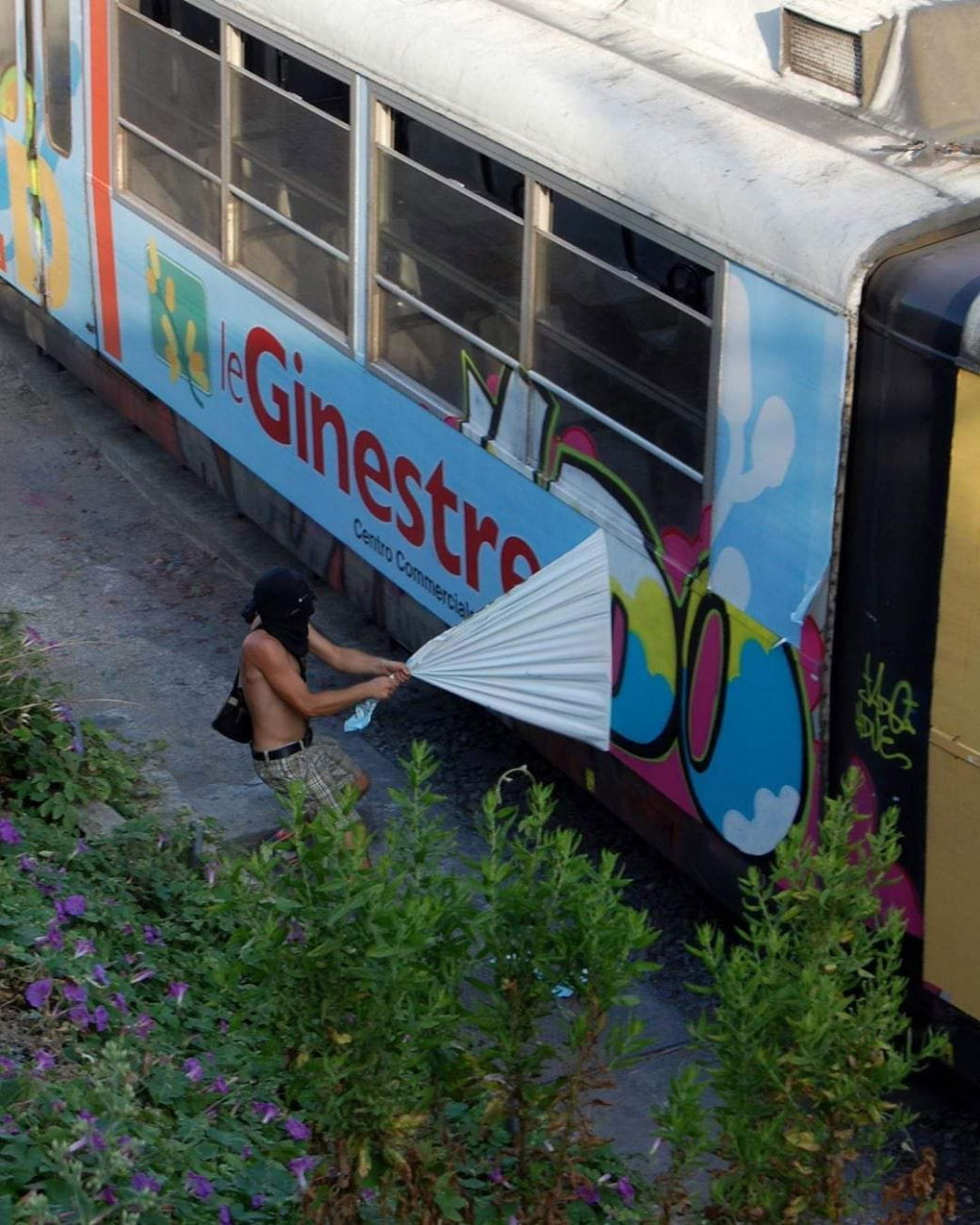 Graffiti Train - Photo by Zecke247