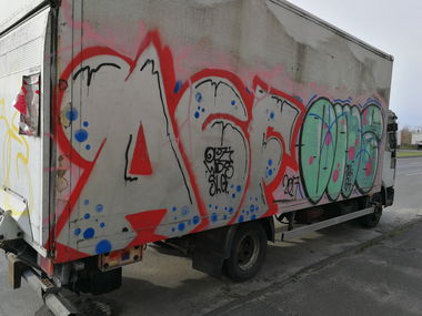 Graffiti Bombing - Photo by Zecke247 - Berlin (2019)