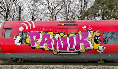 Graffiti Train - Photo by Zecke247 - Corona (2020)