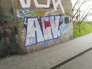 Graffiti Wall - Photo by Zecke247 - acv, Berlin