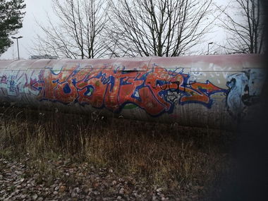 Graffiti Wall - Photo by Zecke247 - Foster